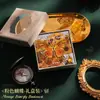 Marcador de Metal con Pintura al Óleo de Mariposa, Exquisito Regalo de Alta Gama, Souvenir Cultural y Creativo de Alto Valor, Recompensa para Profesor Regalo para Estudiante