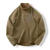 O novo moletom leve, tudo-em-um, de fleece, para outono e inverno, masculino, casual esportivo ao ar livre, de manga longa, com meio zíper, é altamente recomendado.
