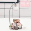 Amor Companheiro Velho e Velha Mulher Amor Companheiro Luz Noite Lavagem dos Pés Decoração de Casamento Presente para Amigos Masculinos e Femininos