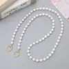 Joyería Zhuzui Nueva Cadena Cruzada de Perlas ABS Hecha a Mano con Cuentas Cadena para Teléfono Móvil Correa para Teléfono Móvil Cadena de Bolso de Hombro