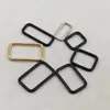 Hebilla Cuadrada de Alambre de Hierro al por Mayor 3.8mm Hebilla Cuadrada Metálica Ajustable para Correa DIY Hebilla para Correa de Bolso Hebilla de Ajuste para Correa de Hombro