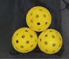 Pickleballs de pico, 40 agujeros, 26 agujeros, 74 mm, moldeado rotacional, integrado, de plástico de alta elasticidad, bola flotante Wei