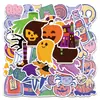 Conjunto Completo de Adesivos de Halloween Transfronteiriços para Guitarra, Caderno, Mala DIY Decoração Graffiti à Prova d'Água Novo Modelo Atacado