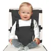 Cinturón Fijo para Silla de Comer Portátil para Bebés, Infantes y Niños, Cinturones de Seguridad para Comer, Esenciales de Viaje, Correas para Asiento
