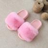 Nuevas Pantuflas Peludas de Otoño e Invierno para Niños para Usar Afuera Antideslizantes Engrosadas Cálidas Eva para Niños y Niñas Pantuflas para Bebé Algodón