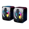 Transfronteiriço K2053 laptop desktop luminoso pequeno alto-falante USB com fio mini subwoofer desktop pequeno estéreo