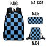 Mochila escolar con animación 3D transfronteriza Than You Handsome Blade, bolso bandolera, bolso para lápices, mochila con personajes impresos de tres piezas