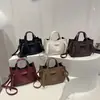 Bolsa de Ombro Transversal Elegante Versátil Simples de Luxo com Padrão Lichia Nova Moda Verão 2026