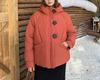 Nuevo Estilo 2025 Abrigo de Algodón para Mujer para el Trabajo, Abrigo de Algodón con Capucha Holgado de Talla Mediana, Abrigo Exterior Pequeño Engrosado Estilo Coreano de Invierno