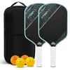 Remos de Pickleball de Fibra de Carbono T700 Transfronterizos Set Completo Raqueta de Pickleball Personalizada