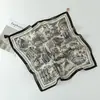 Novo lenço estilo retrô, inspirado em vintage, feito à mão com franjas, um acessório versátil e luxuoso para mulheres, perfeito para amarrar no pescoço ou usar como xale.