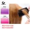 Nuevo Set de Peine con Aguja de Acero para Mechas de Doble Cara Peine para Peinar el Cabello Separador de Tinte para el Cabello Herramientas de Peluquería Dientes Peine con Cola Puntiaguda para Teñir Mechas