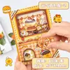 Fubao Panda Creativo Gashapon Órgano Este Bolsillo Diversión Infantil Mecedora Página de Color Descompresión Este Regalo para Estudiantes