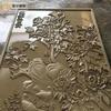 Talla en piedra relieve mármol blanco patio interior estilo chino paisaje piedra azul ciruelo orquídea bambú crisantemo paisaje hueco relieve profundo mural