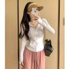 Estilo coreano hiphop seda de hielo transpirable con capucha protector solar para mujer verano ajuste ceñido adelgazante casual todo partido cárdigan abrigo moderno