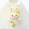 Llavero Peluche Colgante Tejido a Mano Pequeña Joyería Muñeco Caricatura Lindo Muñeco de Lana Accesorios para Bolso Transfronterizo
