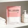 Capa descartável para banheira para viagens e hotel, bolsa de banho portátil extragrande, filme plástico limpo para imersão e banho durante a viagem