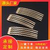 Accesorios para Horquillas DIY Color Conservante Oro Peine de Cobre de Cinco Dientes Accesorios para el Cabello Estilo Antiguo Tocado Material Accesorios para el Cabello Tocado Material Estilo Nacional