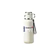 2026 Nova Caneca Térmica de Aço Inoxidável Grande Capacidade Tampa de Aço Design Simples Alta Aparência para Meninas Portátil de Mão Separador de Chá e Água