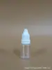 Botella transparente de 5/8/10/15 ml, botella para gotas para los ojos, botella vacía, botella para líquido, botella para gotas, envase de plástico, botella subbotella