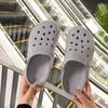 Zuecos de Dibujos Animados de Moda con Suela Gruesa y Punta Cerrada, Sandalias de Playa Elegantes, Chanclas de Eva Antideslizantes para Exteriores con una Sensación Suave al Caminar