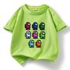 Camiseta de algodón para niños Space Kill, venta al por mayor, de comercio exterior, de manga corta, para bebé, fina, de verano