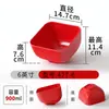 Louças de melamina para restaurantes de hot pot, recipientes autoatendimento para temperos de hot pot apimentado, potes para condimentos, potes comerciais para molhos, potes pequenos para molhos