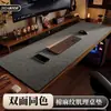 Alfombrilla de escritorio, Alfombrilla para escritorio de computadora, Mantel de cuero con textura de algodón y lino, Alfombrilla para ratón de escritorio de escritura, Alfombrilla de escritorio, Alfombrilla para escritorio de oficina, Alfombrilla para computadora