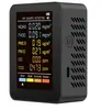 Detector Formaldehído 6 en 1 Co Dióxido de Carbono Pm2.5 Pm10 Tvoc para Uso Doméstico