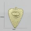Accesorios de joyería de cobre DIY ins campanillas de viento de cristal atrapasueños colgante decorativo Amazon transfronterizo pieza redonda pieza de cobre con forma