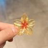Pinza para el cabello de flor de huevo transfronteriza Europa y Estados Unidos, pinza para el cabello de flor fresca y encantadora, accesorios para el cabello, tocado