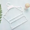 Percha de Plástico Infantil de una Pieza Colgar Ropa Infantil Percha para Traje Infantil Estante de Exhibición Percha para Tienda de Ropa de Baño