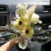 Papel de Vidro Transparente à Prova de Poeira Papel para Embalagem de Presente com Buquês de Flores Frescas Papel Plástico à Prova d'Água Materiais de Embalagem para Floristas Atacado
