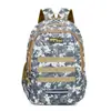 Mochila de Hombro Doble Engrosada Camuflaje para Senderismo al Aire Libre Verano 2026 Nueva Mochila de Viaje de Gran Capacidad Estudiante Universitario Doble Hombro