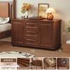 Cajonera de Estilo Americano Gabinete de Almacenamiento para Dormitorio Cajonera de Pared Gabinete de Almacenamiento para Habitación Gabinete de Almacenamiento Retro para Sala de Estar Cajonera