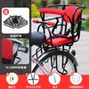 Asiento de Bebé para Bicicleta Vehículo Eléctrico Asiento Trasero para Niño de Bicicleta Asiento para Niño Ampliado Portabebés para Exterior
