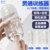 Dispositivo de Entrenamiento Penetrante Zhenxiang Taza de Avión Transparente Masturbador Masculino Huevo Glande Pene Juguete Masculino Productos para Adultos