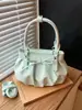 Bolso de Mano de Lunares para Mujer 2026 Nuevo de Moda Elegante Bolso de Mano Estilo Coreano Popular Exquisito Bolso de Hombro Cruzado