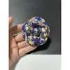 Tela de Microfibra Estampada Elegante de 6.6cm Flor Camelia Flor Pequeña Fragante Joyería Flor para Zapato Broche de Solapa Pinza para el Cabello Broche