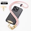 Cordón para Carcasa de Teléfono Móvil Multifuncional Anti-Pérdida Correa Tejida para el Cuello Ajustable Larga Correa para Teléfono Portátil