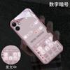 Funda para teléfono móvil Apple 14 Iphone15 Brillo de llamada entrante 12Mini Texto 11Pro Nuevo modelo para mujer 16Pro Adecuado