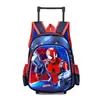 Mochila Escolar con Ruedas Modelo Nuevo Transfronteriza para Niños de 12 Pulgadas, Mochila de Estudiante de Primaria Rígida, Mochila Escolar de Jardín de Infancia con Dibujo de Kuromi