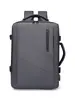 Mochila Mochila Masculina Expansível Grande Capacidade Bolsa Li Bolsa para Laptop de 16,1 Polegadas Mochila de Negócios