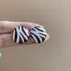 Estilo Pintura al Óleo Jardín de Monet Pendientes de Flor de Amor Perla Pendientes de Temperamento de Moda Lujo Ligero Pendientes de Gama Alta Venta al por Mayor