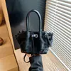 Bolso Pequeño Transfronterizo Primavera y Verano para Mujer 2026 Nueva Moda Versátil Bolso de Hombro Cruzado Bolso Cubo Bolso Tote Pequeño