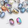 11*15mm Piedra Agujero Mediano Vidrio de Cristal Cuentas Sueltas DIY Joyería de Cuentas Zapatos y Ropa Accesorios Cadena de Teléfono Móvil Materiales para Hacer