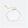 Joias Transfronteiriças Europeias e Americanas, Novas Pulseiras de Pérola Retrô Francesas, Joias da Moda Feminina Atacado, Acessórios de Mão Estilo Ins