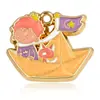 Accesorios de Colgantes Artesanales de Aleación para Niños, Lindos Personajes de Dibujos Animados Esmaltados del Principito y Estrellas, Venta al por Mayor por Paquete
