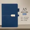 Nuevo Cuaderno A5 con Logo Personalizado, Bloc de Notas de Alta Calidad para Reuniones de Negocios, Cuaderno con Hebilla y Portabolígrafos, Diario