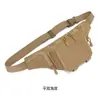 Riñonera Táctica para Exteriores del Fabricante, Bolso de Hombro Conveniente para Deportes y Fitness, Bolso de Pecho para Ciclismo y Montañismo, Bolso Colgante Multifuncional de Almacenamiento
